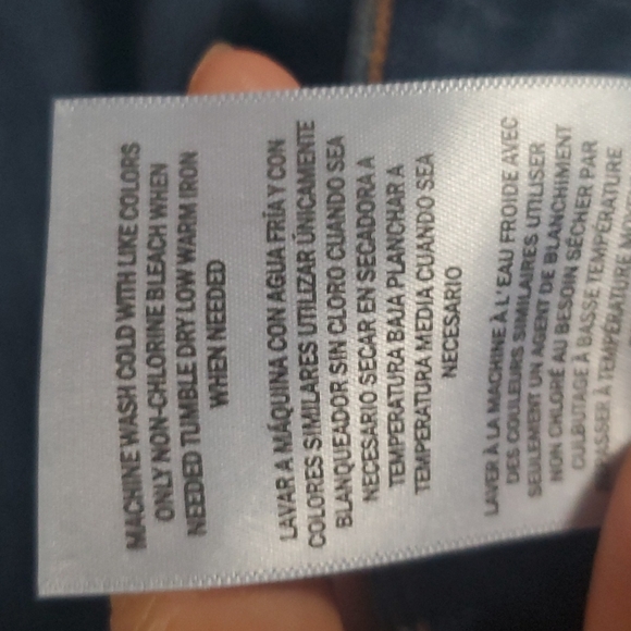 Style & Co High Rise Patch-Pocket Flared Jeans Blue Size 6 - Picture 12 of 12